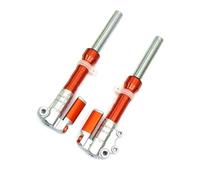 Amortiguador 2 Uds Φ27MM 360mm Amortiguadores Suspensión Horquilla Delantera para Motocicleta Amortiguadores Hidráulicos Amortiguación Rebote Ajustable Amortiguadores Motocicleta(Rojo)