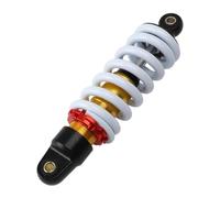 Amortiguador 250 mm Distancia del orificio 12 mm de diámetro Resorte Aleación de aluminio Amortiguación ajustable para motocicleta ATV Quad Dirt Bike Go Kart Scooter