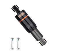 Amortiguador: Acabado Metálico Negro, Dispositivo De Amortiguación Interno, Unidad De Alta Presión, Accesorio De Soporte De Repuesto Resistente | Hardware De Reducción De Vibraciones Para Marco De Sco