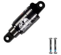 Amortiguador Aceite Resorte MTB 150mm Negro Amortiguador Aceite | Cuerpo aluminio maquinado, impactos, ideal terrenos rocosos, 125mm longitud total(150mm)