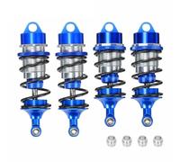 Amortiguador Ajustable RC Compatible con Arrma para Infraction para Limitless RC Car Upgrade Parts Accesorios Amortiguadores Delanteros Y Traseros ARA330627(Blue)