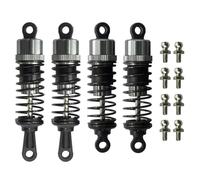 Amortiguador Ajustable RC Compatible con HBX para HAIBOXING 901 901A 903 903A 905 905A 1/12 RC Actualización De Coche Piezas De Repuesto Amortiguador De Aceite De Metal