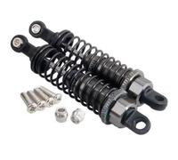 Amortiguador Ajustable RC Compatible con Himoto para Buggy 1/18 RC Coche Mejora Reemplazo Accesorios Piezas Aleación De Aluminio Amortiguador De Aceite(Gray)