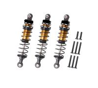 Amortiguador Ajustable RC Compatible con KYX Racing para Tamiya para Hotshot 1/10 RC Coche Mejora Reemplazo Accesorios Piezas Aleación De Aluminio Amortiguador