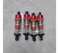 Amortiguador Ajustable RC Compatible con MJX 14303 14302 14301 RC Actualización de Coche modificación Accesorios de Repuesto Piezas Amortiguador hidráulico de Metal