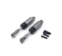 Amortiguador Ajustable RC Compatible con WLtoys A949 A959 A969 A979 K929 1/18 RC Coche Mejora Reemplazo Accesorios Piezas Metal Hidráulico Amortiguador(Gray)