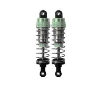 Amortiguador Ajustable RC para MJX para Hyper Go H16H H16E H16P 16207 16208 16209 16210 73 mm Amortiguador De Aceite Metálico para Coche RC Repuestos Y Usos(Green)