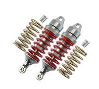 Amortiguador Ajustable RC para Traxxas para E-revo 86086-4 Delantero/Trasero De Aleación Metálica para Amortiguador De Resorte Piezas Y Accesorios De Repuesto para Coche RC(Gray)