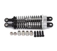 Amortiguador Ajustable RC para Traxxas para HPI para HSP para Axial para Tamiya para Redcat 80 Mm Amortiguador De Aleación Ajustable RC para Buggy Camión Piezas De Repuesto(Silver)