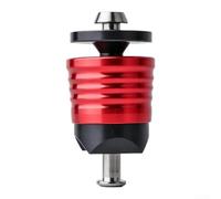 Amortiguador Aleación Ligero 7.2x3.8cm Estabilidad | Eje aleación para resistencia, ligero, estabilidad mejora, , seguridad conducción(red)