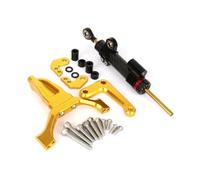 Amortiguador Amortiguación Dirección Motocicletas para Yamaha MT 09 MT09 2024 2025 Soporte Amortiguador Estabilizador Piezas Control Oscilaciones Velocidad Control De Soporte(Color 11)