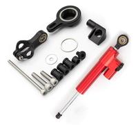 Amortiguador Amortiguador De Dirección Motocicleta para Yamaha YZF R1 1998-2001 Kit Montaje Soporte Estabilizador Fabricado En Aluminio CNC Mejora del Control Soporte De Montaje(Color 6)