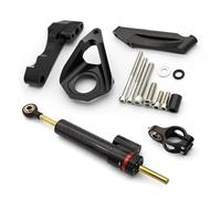Amortiguador Amortiguador De Dirección para Motocicleta para Suzuki GSXR 600 750 K4 2001-2005 Soporte Estabilizador Aluminio CNC con Diseño Sarga Soporte De Dirección(Color 1)