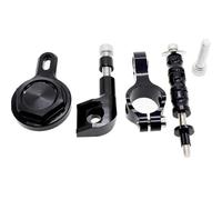 Amortiguador Amortiguador De Dirección para Motocicleta para Yamaha YZF R1 1998-2001 Kit Montaje con Soporte Estabilizador Aluminio CNC Soporte De Dirección(Color 7)