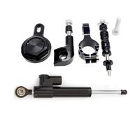 Amortiguador Amortiguador De Dirección para Motocicleta para Yamaha YZF R1 1998-2001 Kit Montaje con Soporte Estabilizador Aluminio CNC Soporte De Dirección(Color 3)