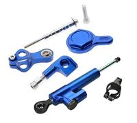 Amortiguador Amortiguador De Dirección para Motocicleta para Yamaha YZF R1 1998-2001 Kit Montaje Soporte Estabilizador para Aluminio CNC Soporte De Dirección(Color 5)