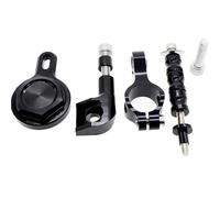Amortiguador Amortiguador De Dirección para Motocicleta para Yamaha YZF R1 1998-2001 Kit Montaje Soporte Estabilizador para Aluminio CNC Soporte De Dirección(Color 7)