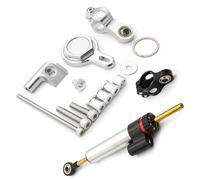 Amortiguador Amortiguador De Dirección para Motocicleta para Yamaha YZF R1 1998-2001 Kit Montaje Soporte Estabilizador para (Aluminio CNC) Soporte De Montaje(Color 2)