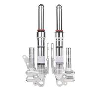Amortiguador Amortiguador De Impacto Frontal Para Motocicleta Niu N1S NQI U + B Ninebot F90 M95C E80C DUCI 33 Core 380mm/400mm(400mm silver A1)