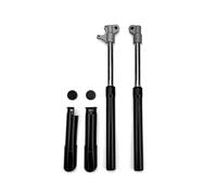 Amortiguador Amortiguador Delantero Invertido De 535 Mm Para Motocicleta Pequeña Apollo Mini Moto Todoterreno Dirt Pit Bike, 1 Par, Con Cubierta(Black)