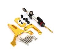 Amortiguador Amortiguador Dirección Motocicleta para Yamaha MT09 SP 2024 2025 Soporte Montaje Estabilizador Componentes Control Oscilaciones Speed Wobble Control De Soporte(Color 6)