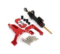 Amortiguador Amortiguador Dirección Motocicleta para Yamaha MT09 SP 2024 2025 Soporte Montaje Estabilizador Componentes Control Oscilaciones Speed Wobble Control De Soporte(Color 8)