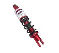 Amortiguador Amortiguador Hidráulico Aceite 280 Mm Y 320 Mm para Suspensión Trasera Motocicleta Amortiguadores Rebote Amortiguadores Doble Resorte Amortiguadores(280mm Red)