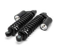 Amortiguador Amortiguador Motocicleta 325mm Protección Aire Motor Caída Moto Cross Scooter Quad para ATV VVT Amortiguadores Suspensión Resorte Suspensión Trasera(Black)