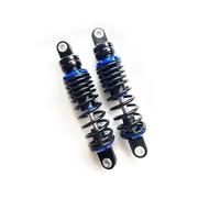 Amortiguador Amortiguador Trasero Redondo Con Ajuste Hidráulico Aceite Y Gas Para NIU Scooter Dirt Pocket Bike Quad Pitbike Motocicleta 245 250 265 Mm(250mm blue and black)