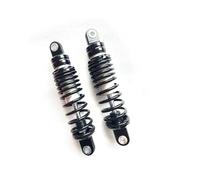 Amortiguador Amortiguador Trasero Redondo Con Ajuste Hidráulico Aceite Y Gas Para NIU Scooter Dirt Pocket Bike Quad Pitbike Motocicleta 245 250 265 Mm(250mm black)