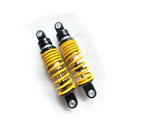 Amortiguador Amortiguador Trasero Redondo Con Ajuste Hidráulico Aceite Y Gas Para NIU Scooter Dirt Pocket Bike Quad Pitbike Motocicleta 245 250 265 Mm(265mm yellow)