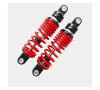 Amortiguador Amortiguador Trasero Redondo para Motocicleta 245 250 265 Mm con Ajuste Hidráulico Gas para Scooter Moto Cross Minimoto Quad Y Pitbike Primavera Amortiguador Aire(Red 265mm)