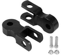 Amortiguador Amortiguadores 2 Piezas Extensión Altura De Amortiguador Motocicleta Universal Aleación Aluminio Espaciador Elevador Gato Accesorios(L)