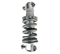 Amortiguador Bicicleta 1 PC Amortiguador de choque aéreo bicicleta montaña universal 125 mm Suspensión trasera for Mtb Ampleos carretera Accesorios for bicicletas(Dark Grey)