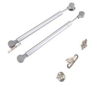Amortiguador Bisagras Varilla De Soporte De Resorte De Gas Amortiguador De Amortiguación De Caja De Juguetes De Descenso Lento Automático Bisagra De Soporte De Tapa De Cierre Lento L245mm 80N/2 Piezas