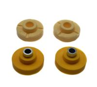 amortiguador CASQUILLO DE SOPORTE DEL PUNTAL AMORTIGUACIÓN SUPERIOR INFERIOR DELANTERO TRASERO 33526776557 Para BMW X5 E70 X6 E71 autopartes(Rear 4pcs)