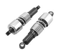 Amortiguador choque moto Amortiguadores traseros para motocicleta, 10,5" (267 mm), ajustables, para Sportster para Touring