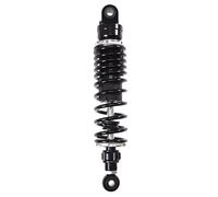 Amortiguador Choque Motocicleta Amortiguador Trasero Ajustable para Motocicleta, Suspensión Trasera Negra De 270mm-360mm para Kawasaki para Suzuki, 1 Uds. Amortiguador Suspensión(290mm Black Round)