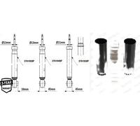 Amortiguador + cubierta del amortiguador MONROE para AUDI, CUPRA, SEAT, VW A3,