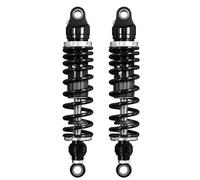 Amortiguador De Aceite Y Gas Ajustable Amortiguador Trasero Para Motocicleta Tamaño Del Espaciado Del Orificio 290MM 325MM 330MM 350MM 360MM Amortiguadores Motocicleta(Color:BLACK 360MM)