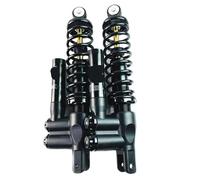Amortiguador de Aire Trasero invertido para Motocicleta, suspensión Universal de 320mm, Compatible con BWS Xmax Aerox Pcx125 150 RSZ NIU(Black)