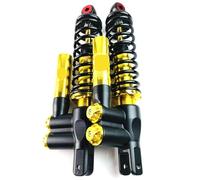 Amortiguador de Aire Trasero invertido para Motocicleta, suspensión Universal de 320mm, Compatible con BWS Xmax Aerox Pcx125 150 RSZ NIU(Black Gold)