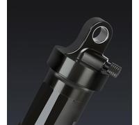 Amortiguador de aire trasero para bicicleta de montaña con presión de aire ajustable de hasta 300 psi para marcos de 165/190/210/230 mm con compatibilidad de eje de 8 x 24 mm (230 mm)