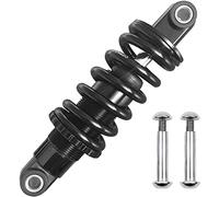 Amortiguador de bicicleta de descenso, Amortiguador trasero for bicicleta de montaña, 150 mm/165 mm/190 mm, suspensión trasera ajustable for bicicleta eléctrica XC Soft Tail(165mm-1350 Lbs)