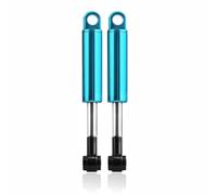 Amortiguador de Choque RC para Tamiya para Scania para Actros para Man para Volvo 1/14 RC Coche Volquete Metal Suspensión Trasera Delantera Amortiguador(Blue)