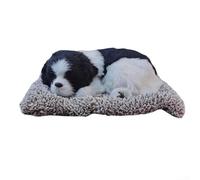 Amortiguador de coche con bonitas bolsas de carbón animal, paquetes de carbón activado para eliminar formaldehído y olores, almohadilla de tela antideslizante (Border Collie)