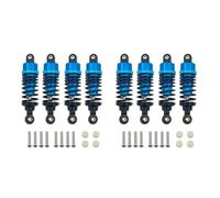 Amortiguador de Coche RC para Tamiya para TT01 para TT02 1/10 RC Car Upgrade Parts 8 Piezas De Aleación Aluminio Amortiguadores Conjunto
