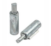 Amortiguador de cubierta de lavavajillas de aleación de zinc mecanismo de rotación ralentiza para la amortiguación de la tapa del lavavajillas con aceite de silicona de viscosidad estable (1)