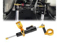 Amortiguador de dirección Juego De Soportes para Honda para FORZA350 NSS350 2021-2023 2022 Amortiguador Dirección para Motocicleta(Gold)