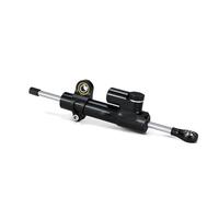 Amortiguador de dirección Kit De Montaje Soporte Dirección A Prueba Golpes para Motocicleta Amortiguador Ajustable para Honda para Forza NSS350(Nero)